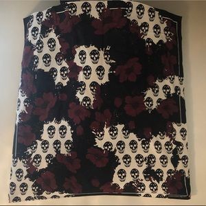 Alexander McQueen Skull Scarf